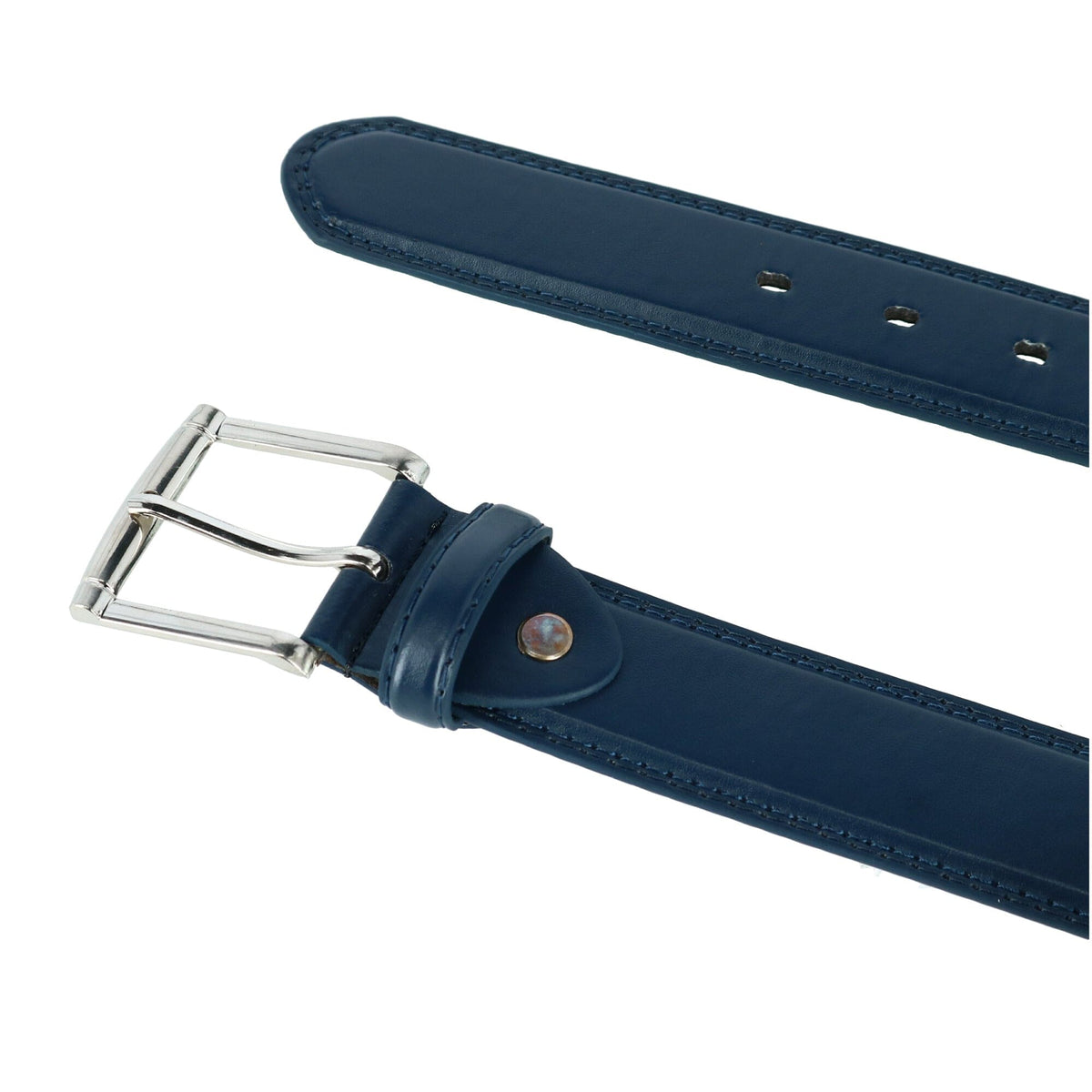 CTM® Men's Basic Belt - Navy