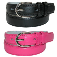 Black and Dark Pink