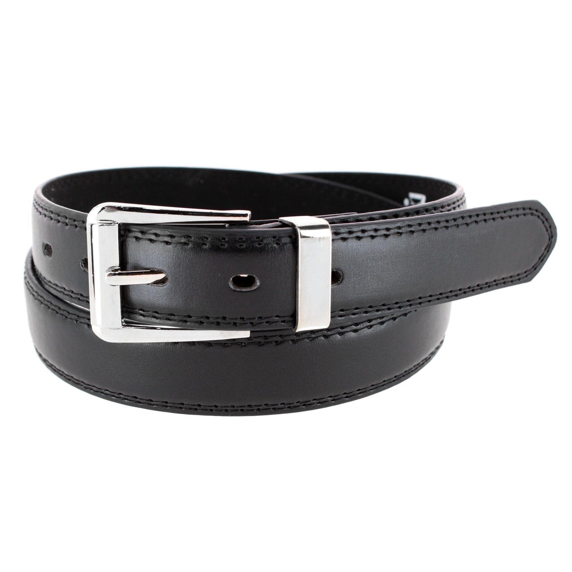 CTM® Men's Basic Dress Belt - Black