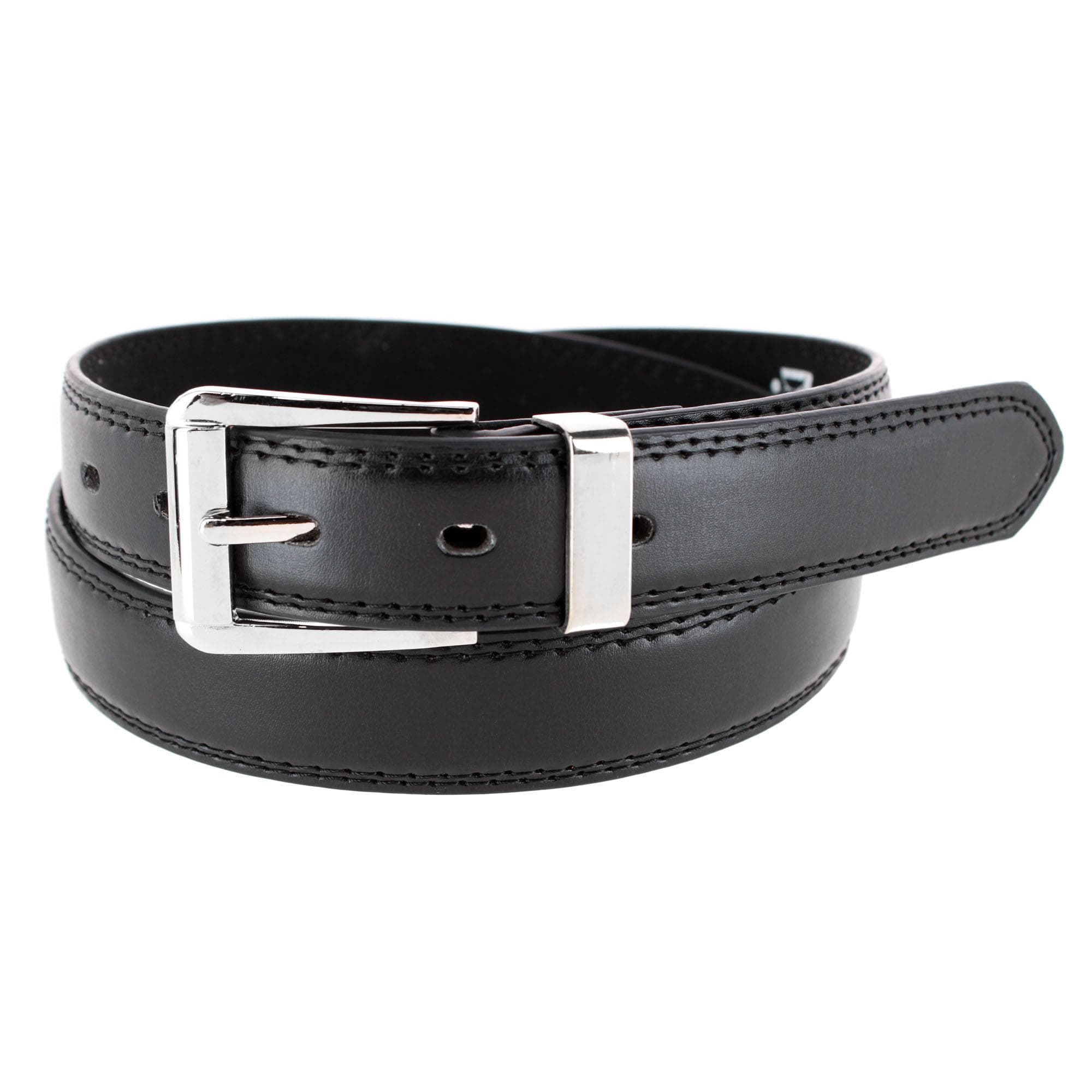 CTM® Men's Basic Dress Belt - Black