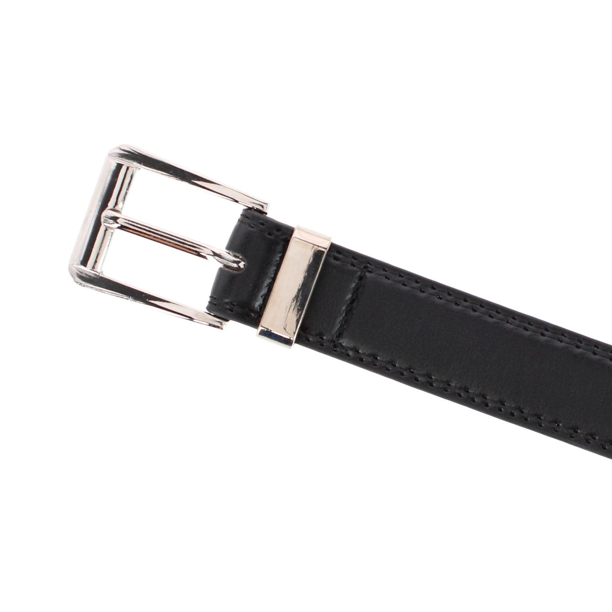 CTM® Men's Basic Dress Belt - Black