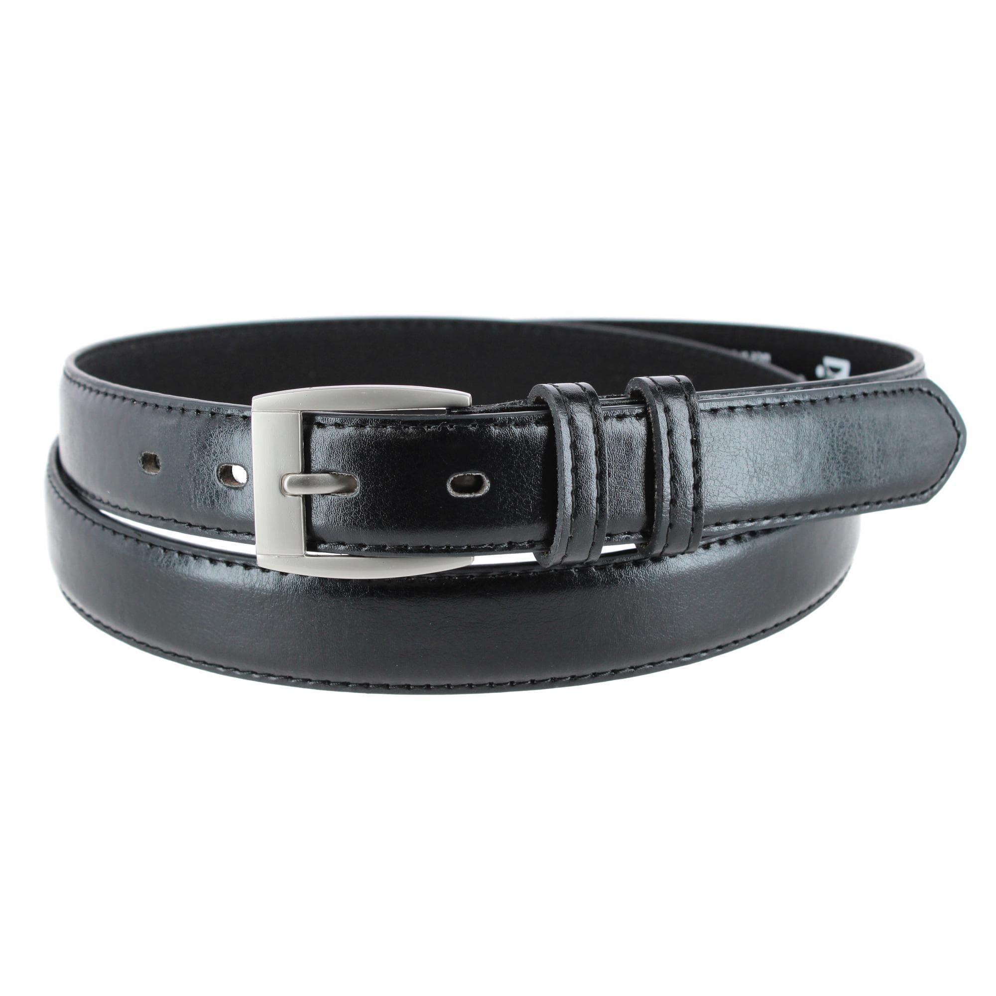 CTM® Men's Big & Tall Dress Belt - Black