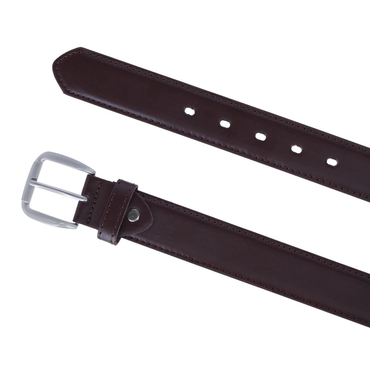 CTM® Men's Hidden Zipper Money Belt - Brown