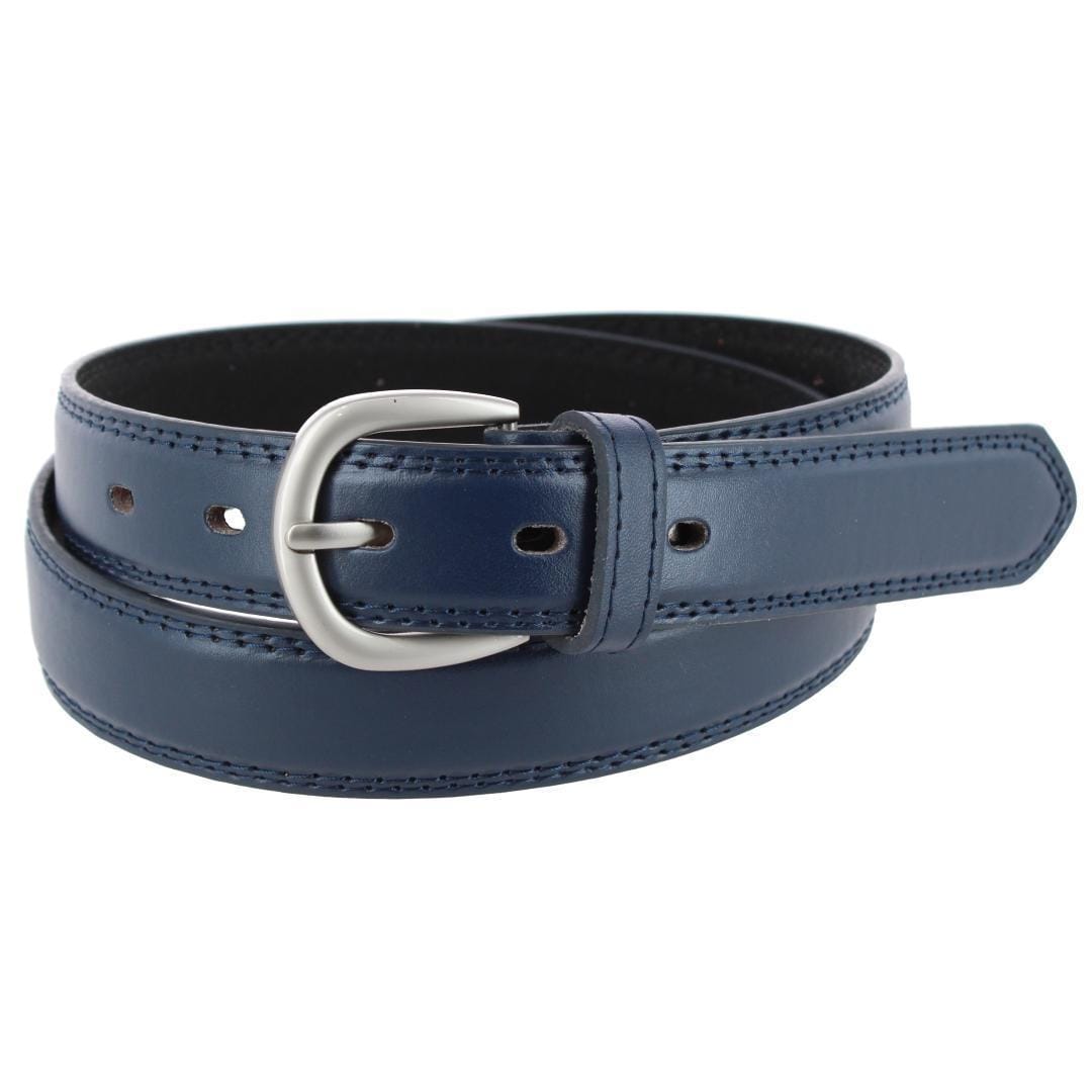 CTM® Men's 1 1/8 Inch Wide Basic Dress Belt - Men's 1 1/8 Inch Wide Basic Dress Belt