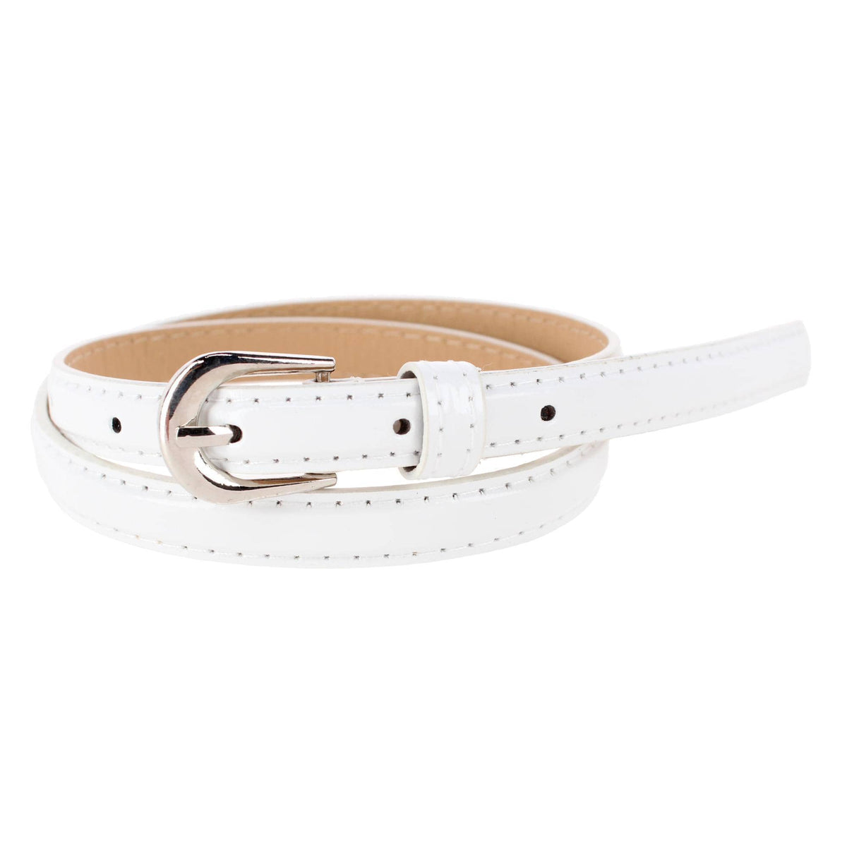 CTM® Kid's 1/2 Inch Skinny Dress Belt