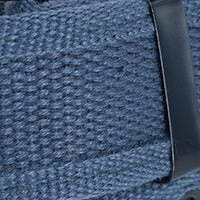 CTM® Kids 2 Hole Roller Buckle Canvas Belt - Gray