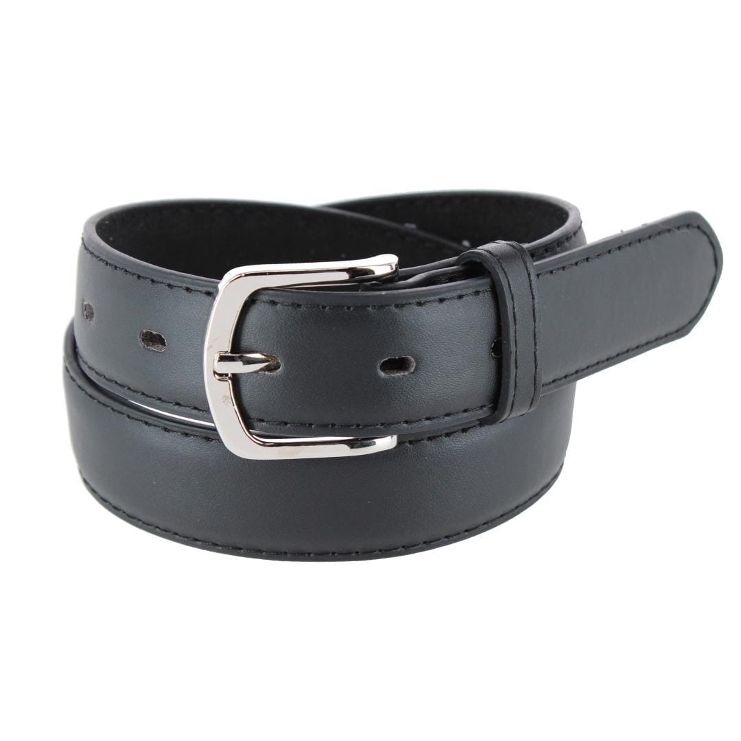 CTM® Boy's Casual Basic Leather Belt