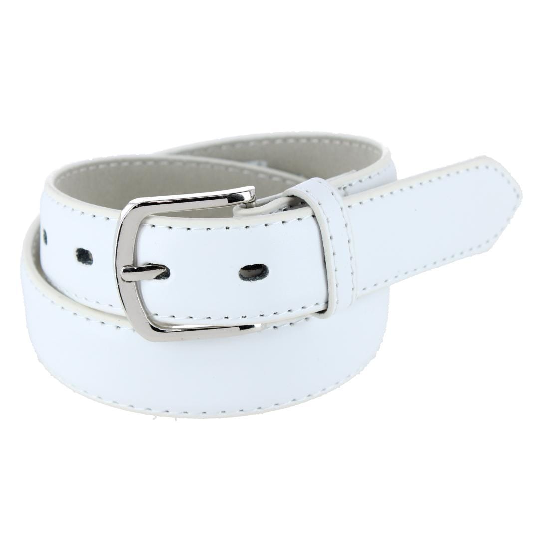 CTM® Boy's Casual Basic Leather Belt