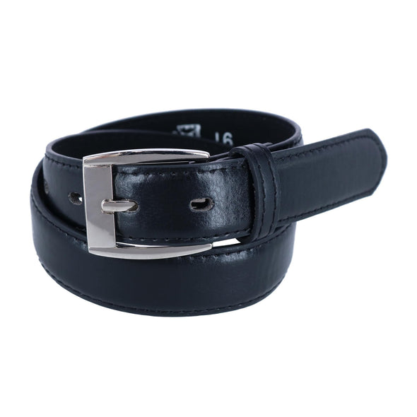 Kids Smooth Leather Dress Belt