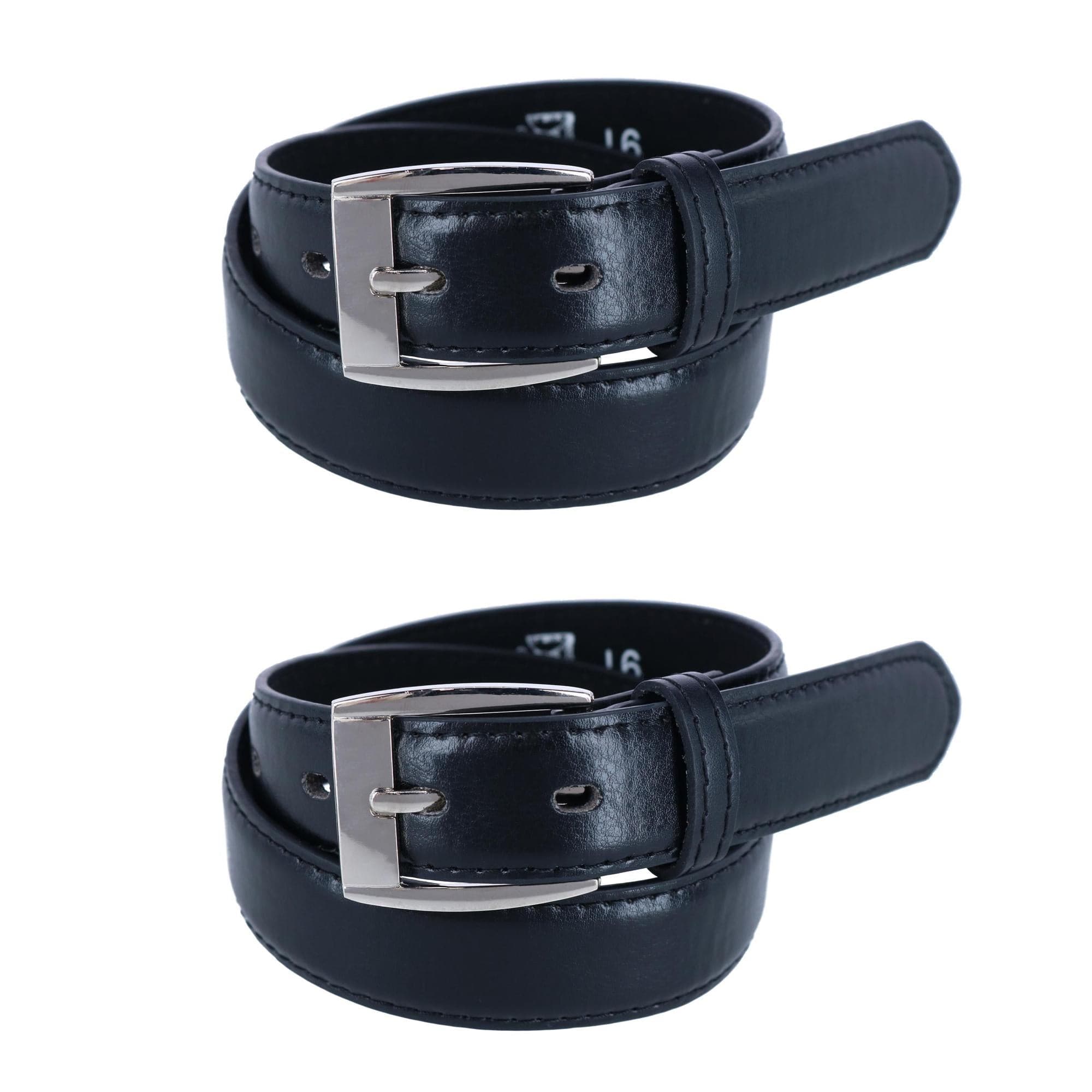CTM® Kids 1 1/8 Inch Causal Jean Belt (Pack of 2)