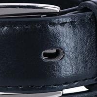 CTM® Kids 1 1/8 Inch Causal Jean Belt (Pack of 2) - Black