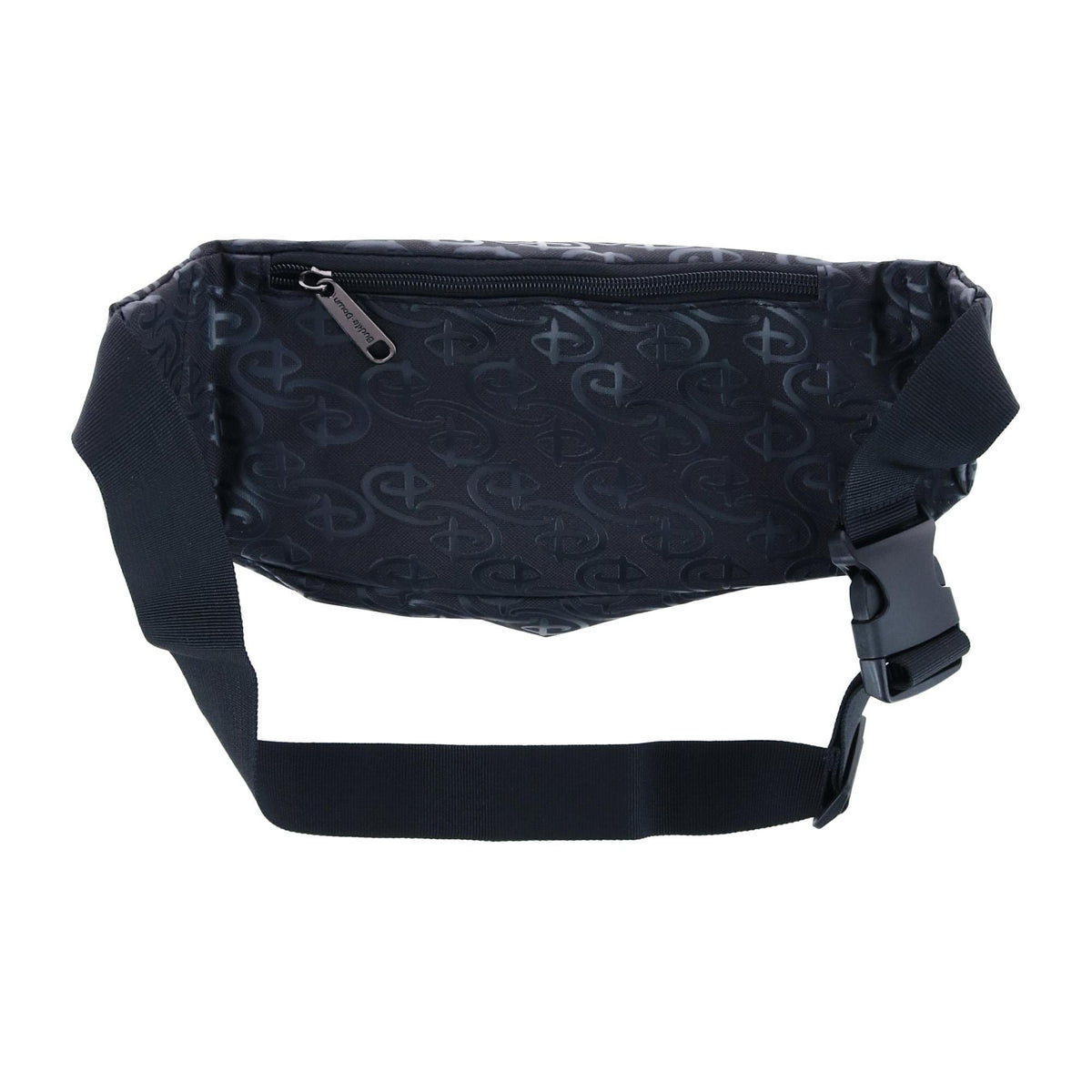 Buckle Down Adult's Canvas Signature Disney Initial Fanny Waist Pack - Black
