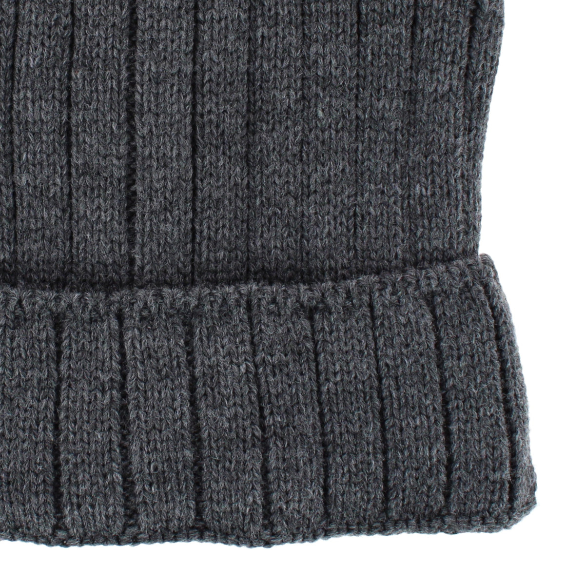 Grand Sierra Men's One Size Lined Cable Knit Winter Beanie Hat - Grey
