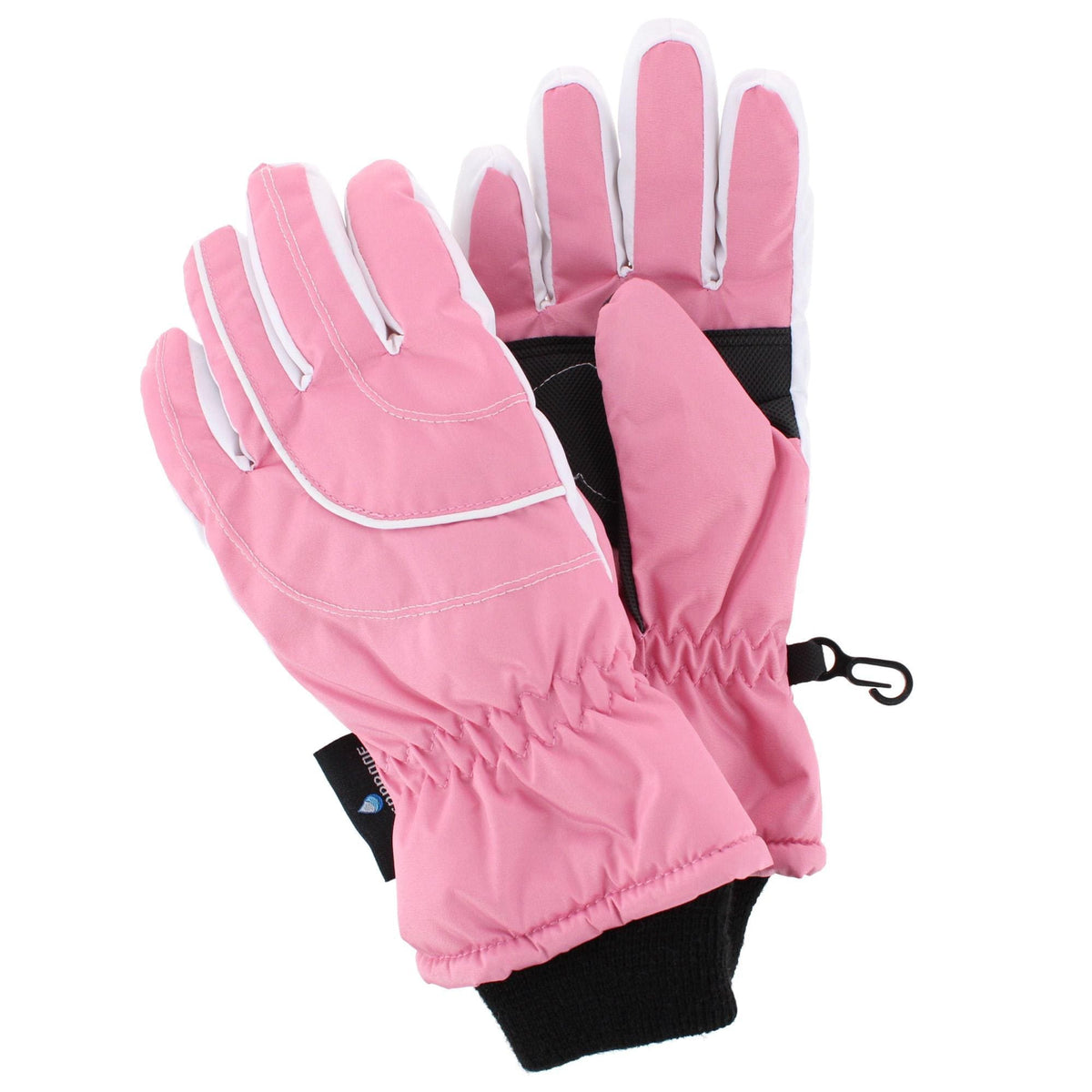 Grand Sierra Girl's 4-6 Waterproof Taffeta Winter Ski Gloves