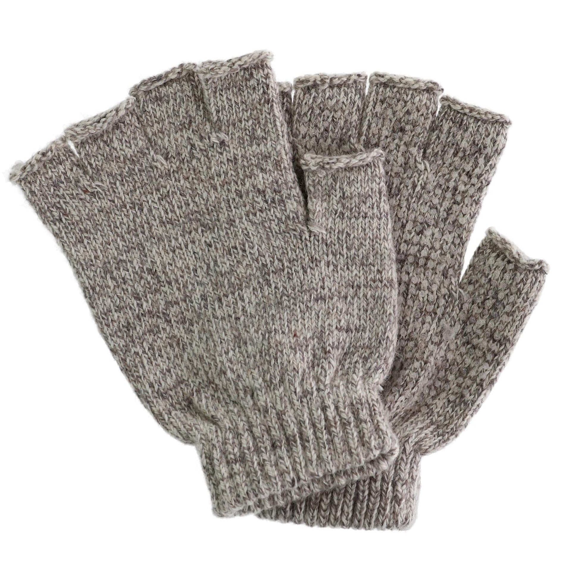 Grand Sierra Men's Raggwool Fingerless Gloves - Men's Raggwool Fingerless Gloves