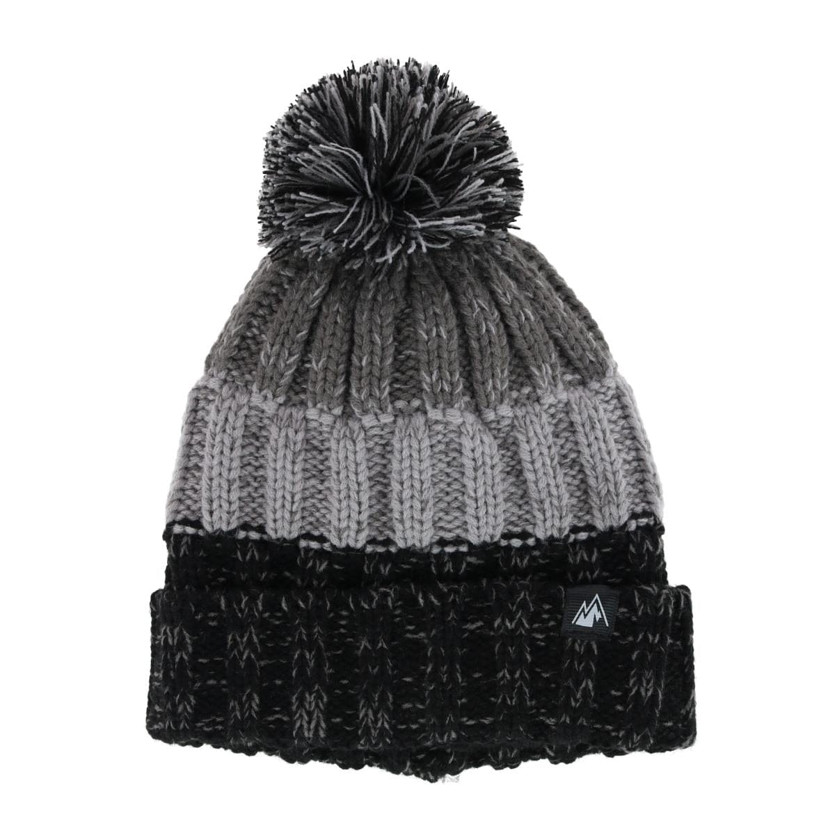 Grand Sierra Kids' Fleece Lined Chunky Marled Knit Winter Cuff Beanie
