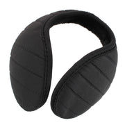 Adult Quilted Ear Wrap with Plush Lining, Black