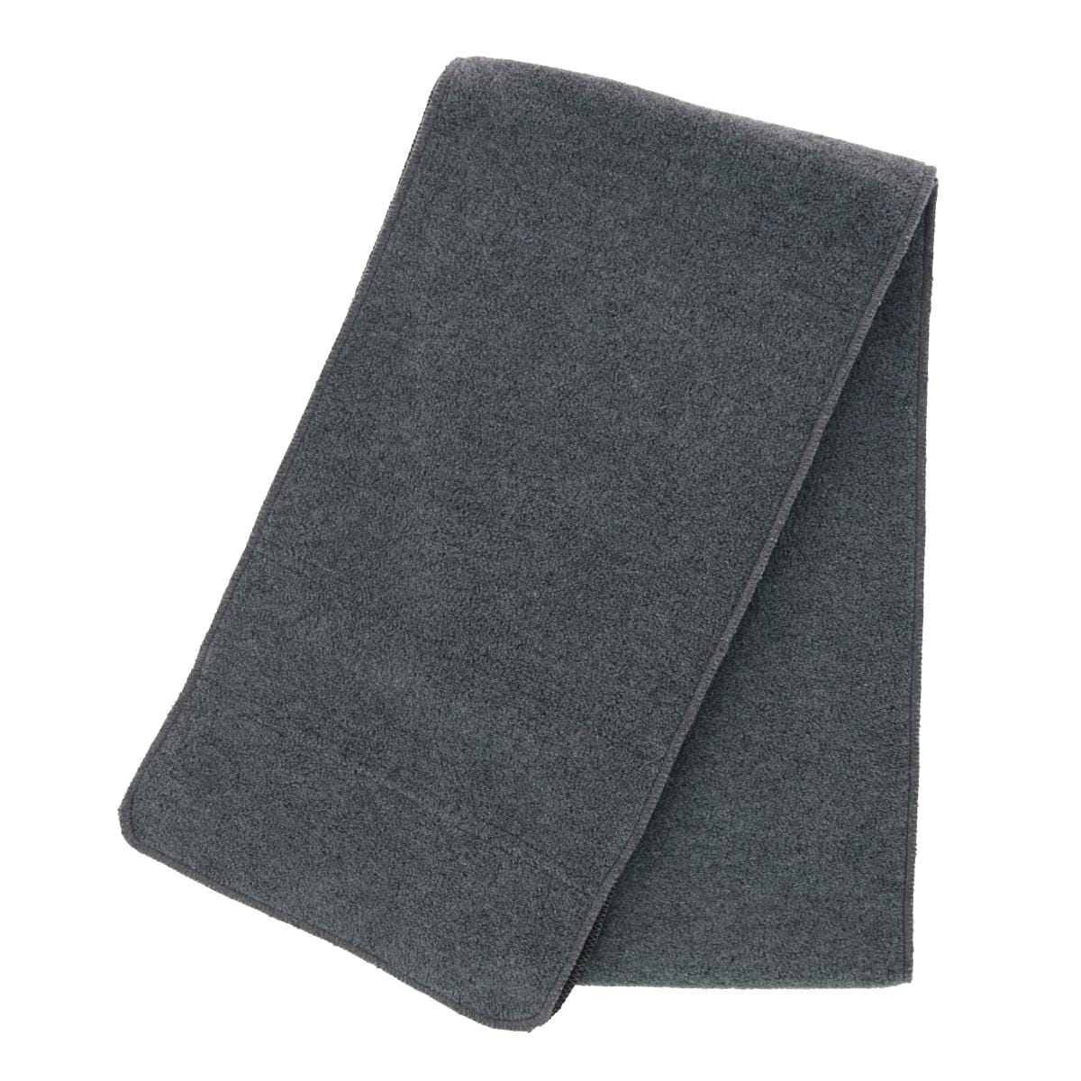 Grand Sierra Men's Reversible Fleece Winter Scarf - Black