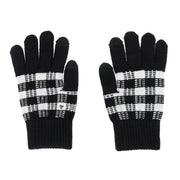 Women's Touchscreen Buffalo Plaid Knit Winter Glove