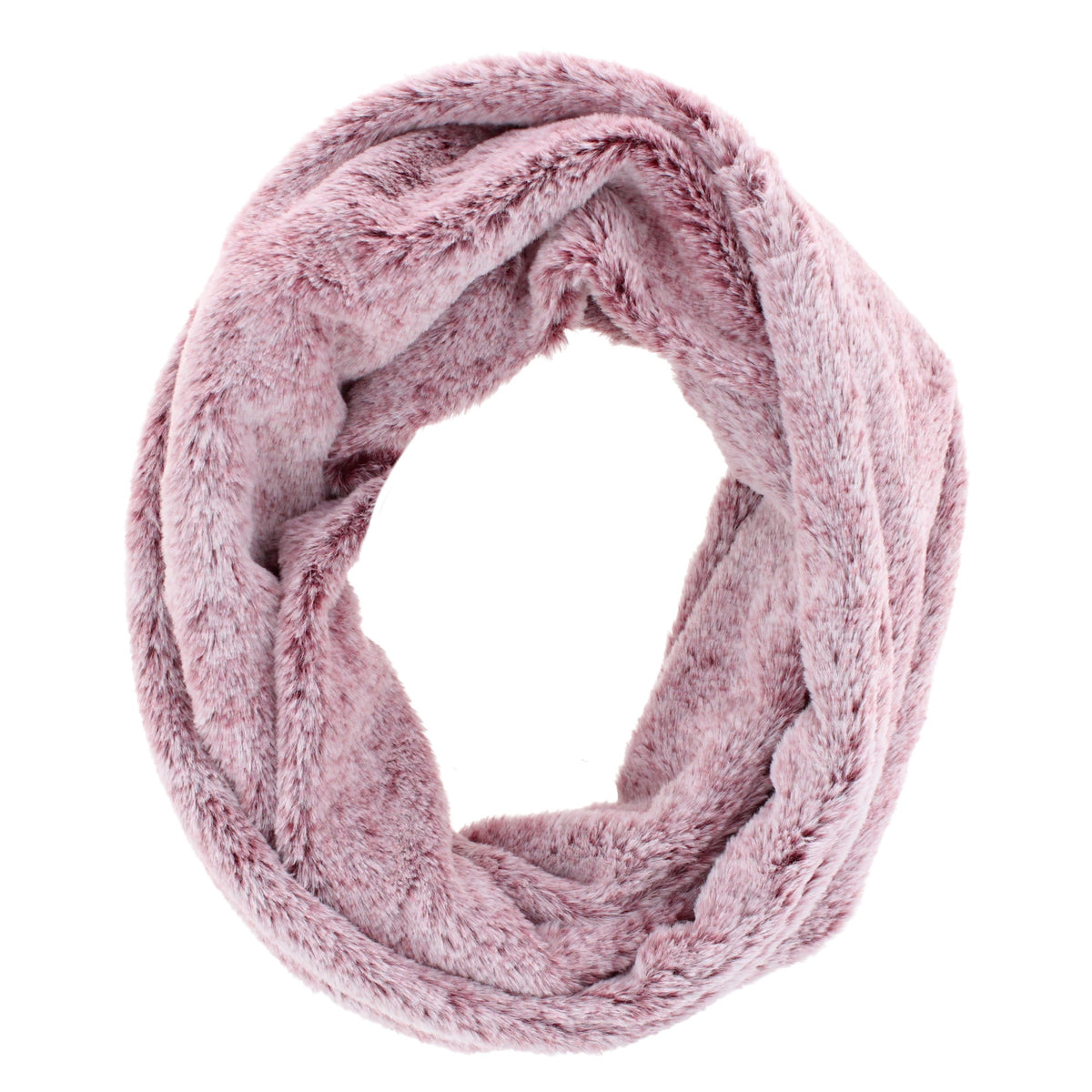 Grand Sierra Women's Synthetic Fur Infinity Winter Scarf - Women's Synthetic Fur Infinity Winter Scarf