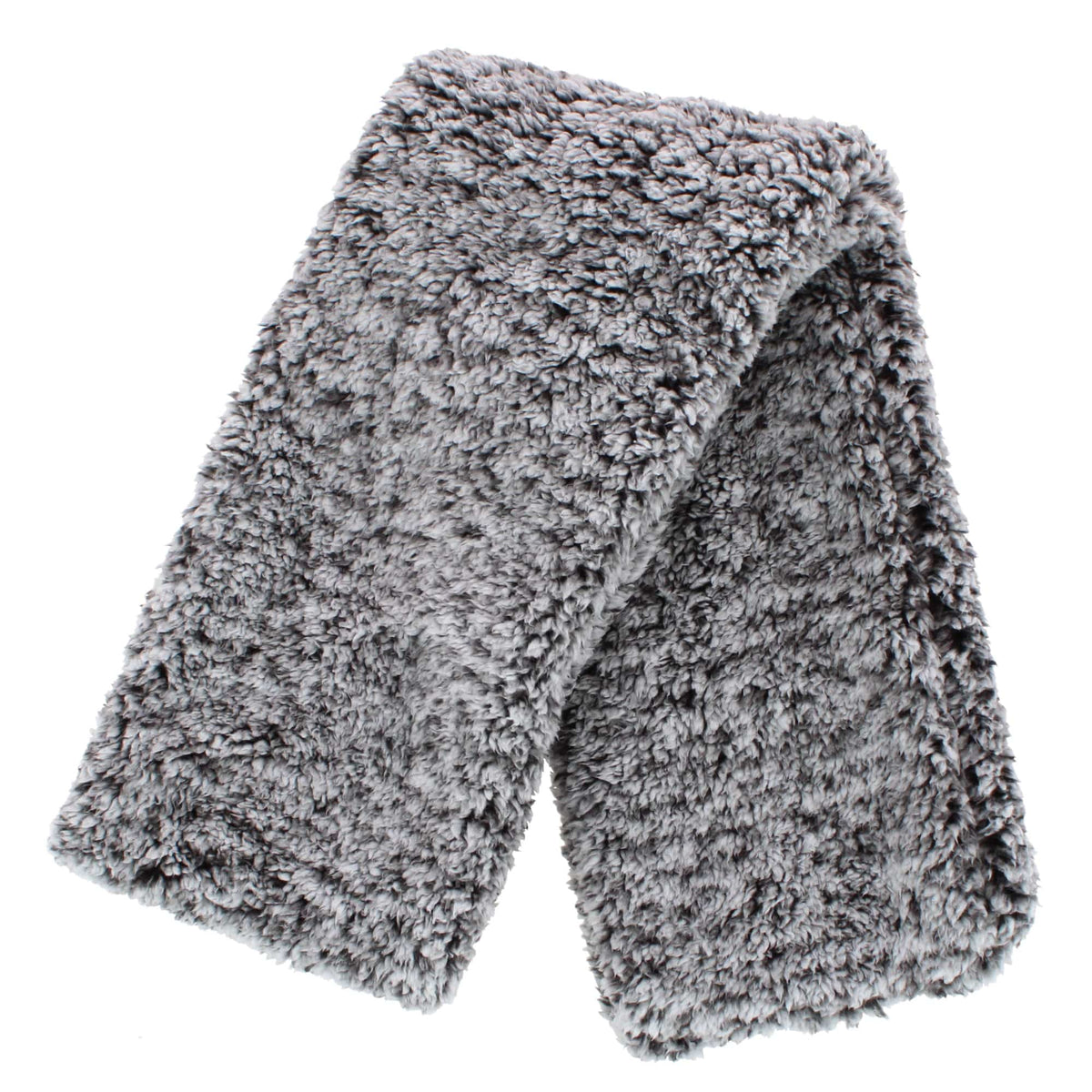 Grand Sierra Women's Synthetic Fleece Infinity Winter Scarf - Grey