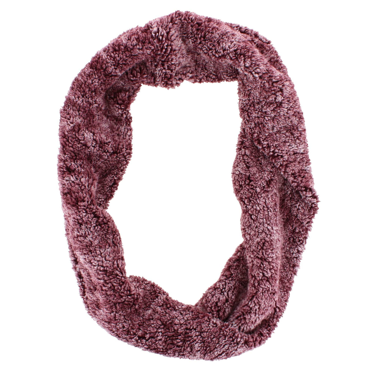 Grand Sierra Women's Synthetic Fleece Infinity Winter Scarf - Pink