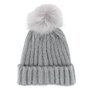 Women's Ribbed Knit Winter Beanie Hat
