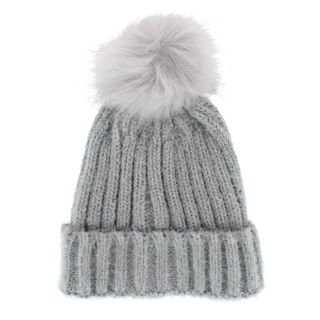 Grand Sierra Women's Ribbed Knit Winter Beanie Hat - Women's Ribbed Knit Winter Beanie Hat