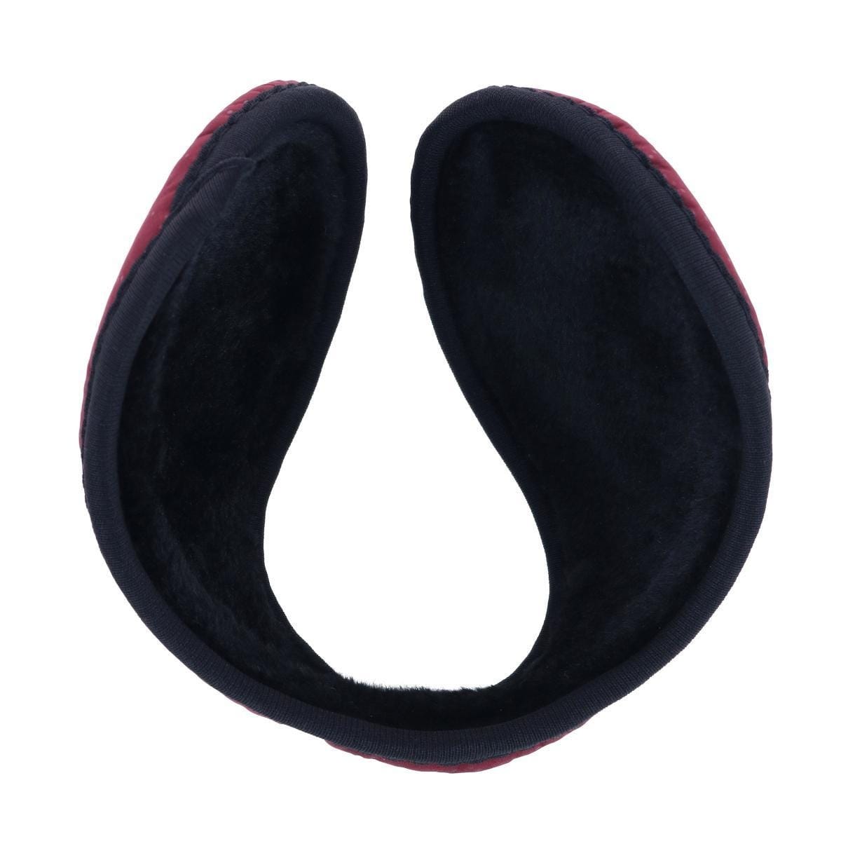 Grand Sierra Women's One Size Quilted Plush Lined Ear Warmer - Burgundy