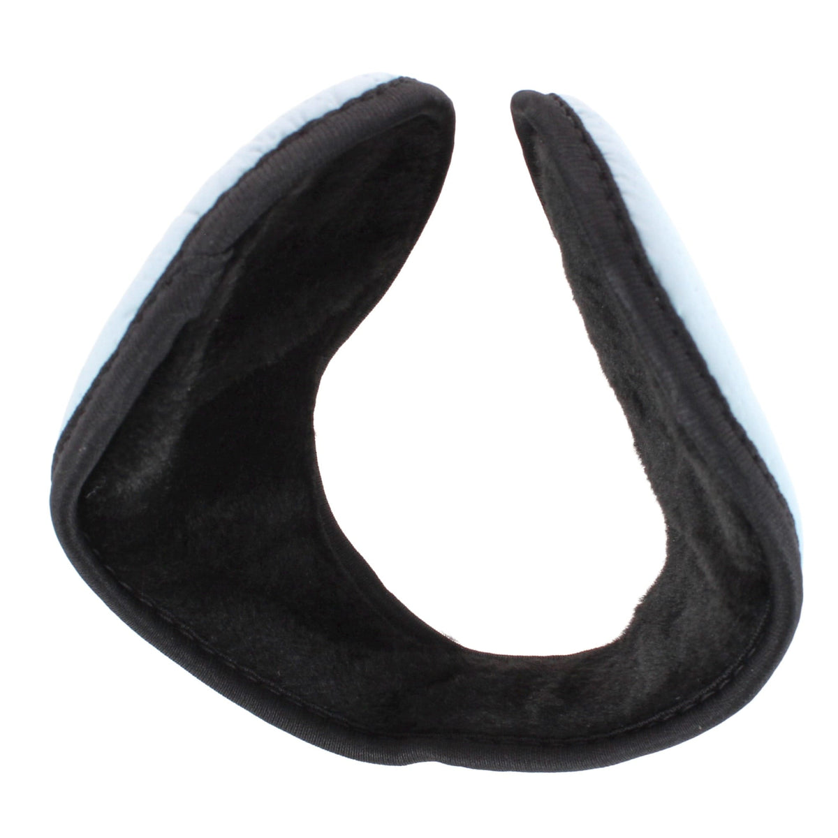 Grand Sierra Women's One Size Quilted Plush Lined Ear Warmer - Light Blue