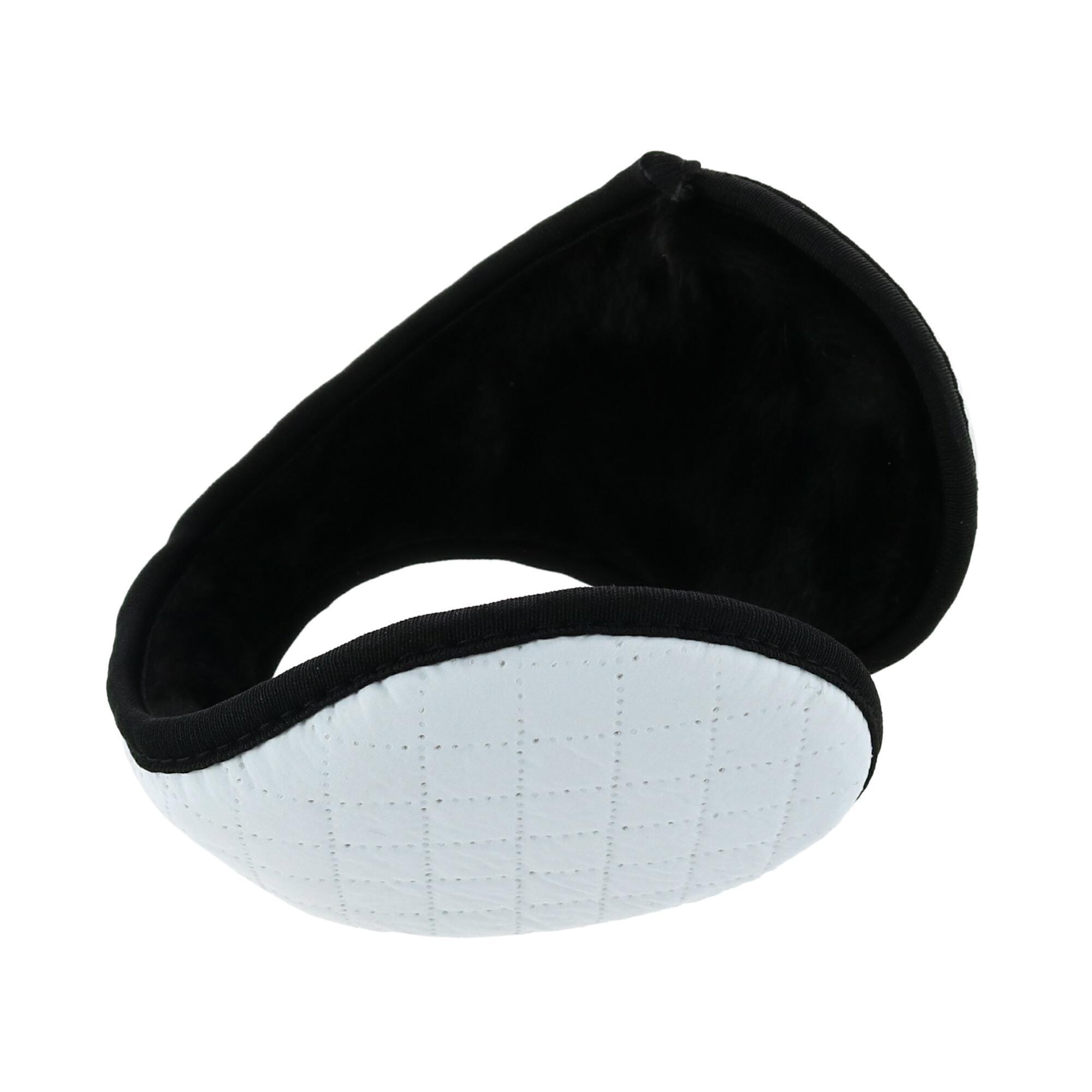 Grand Sierra Women's One Size Quilted Plush Lined Ear Warmer - White