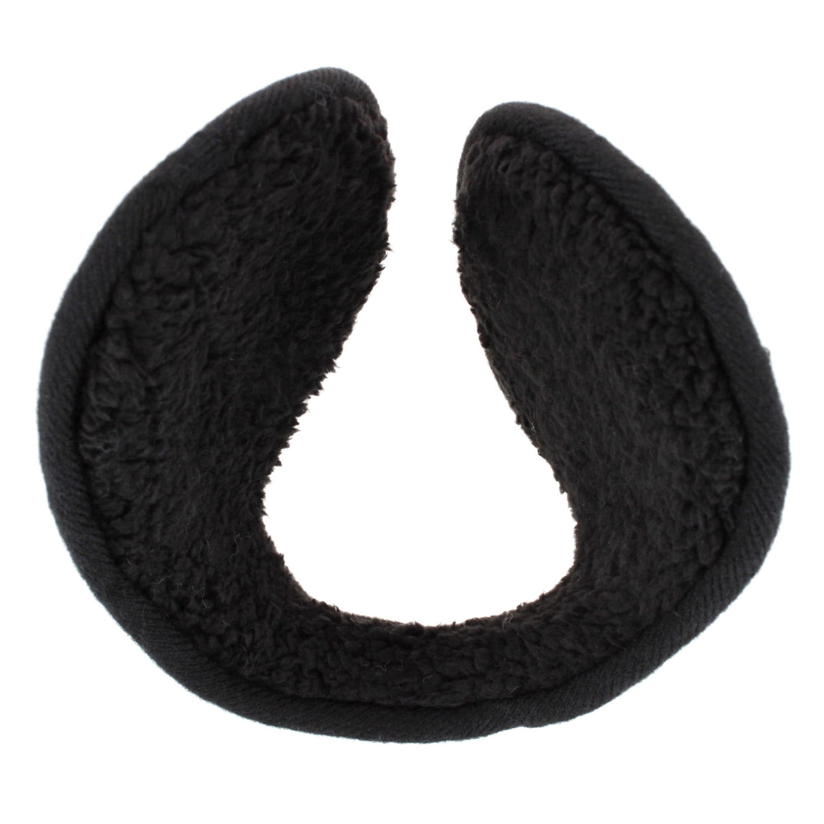 Grand Sierra Women's Cable Knit Plush Lined Ear Warmer - Black