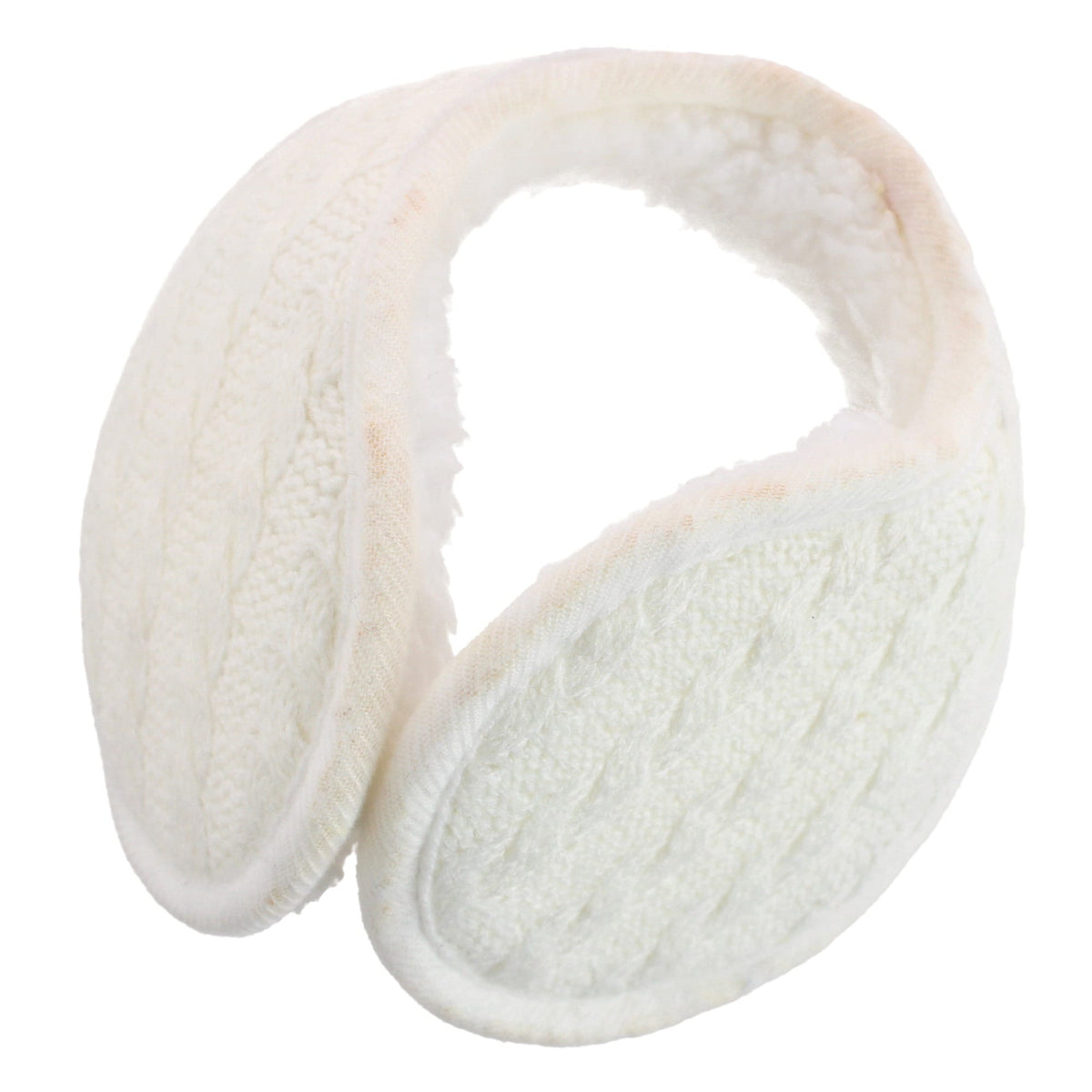 Grand Sierra Women's Cable Knit Plush Lined Ear Warmer