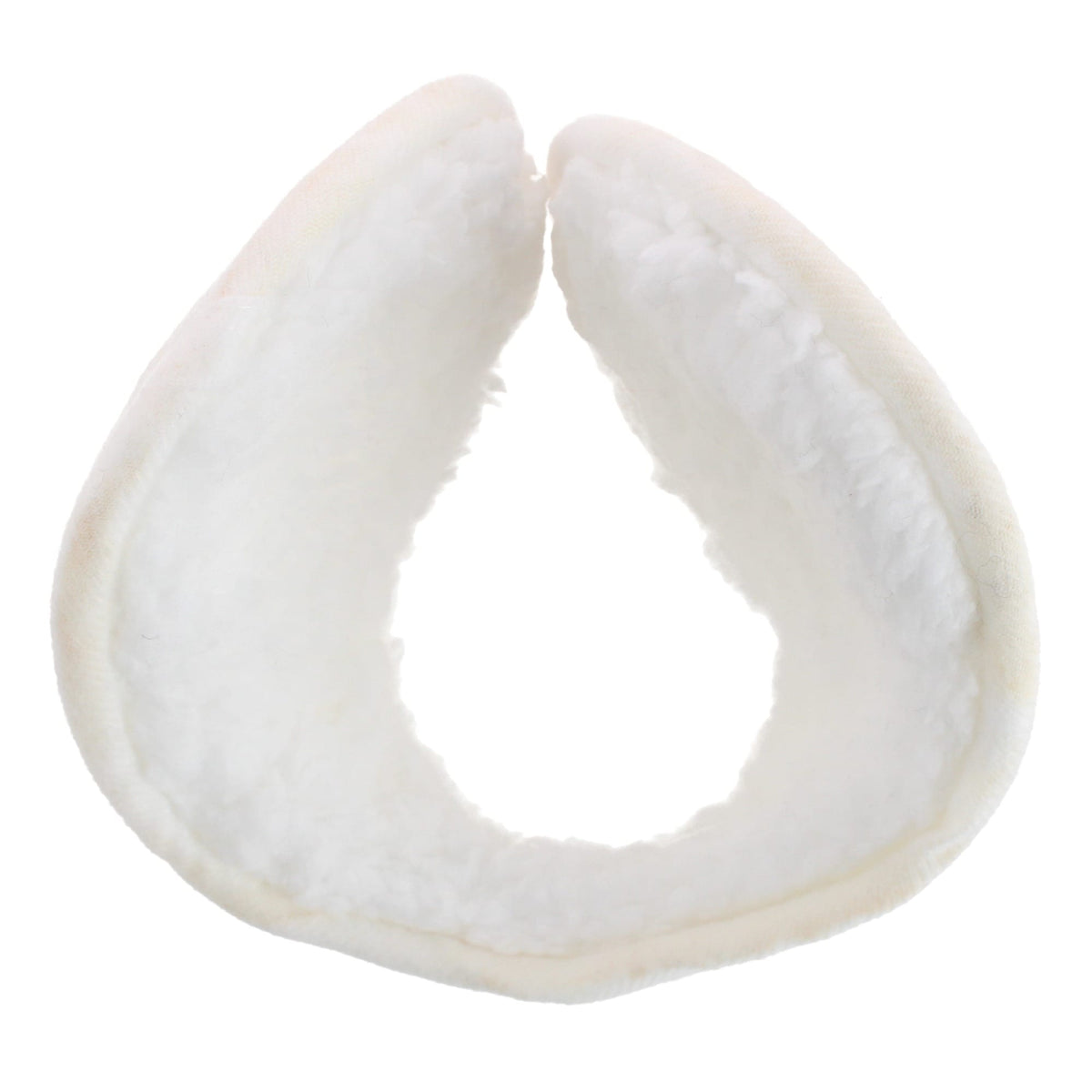 Grand Sierra Women's Cable Knit Plush Lined Ear Warmer - White
