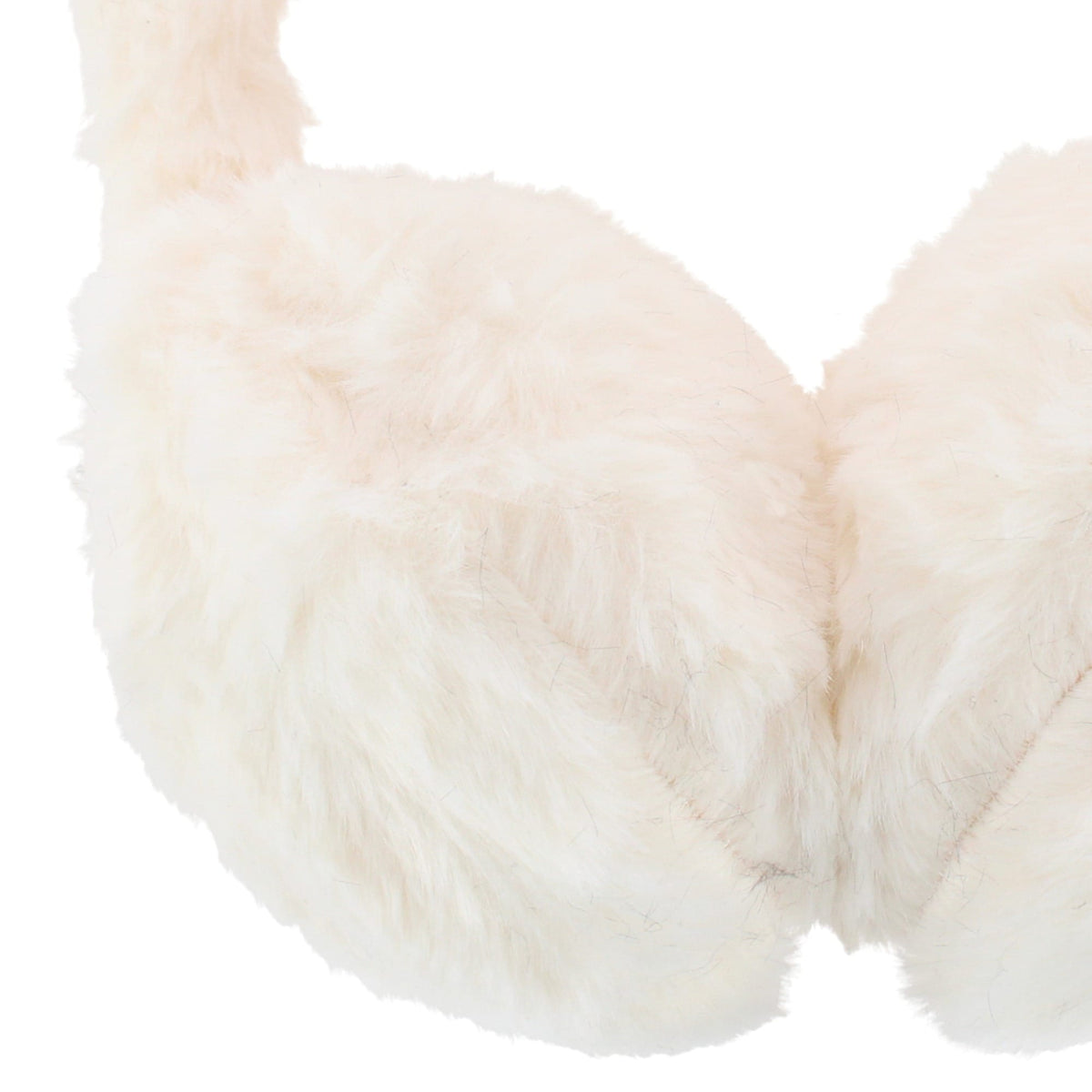 Grand Sierra Women's Faux Fur Over the Head Winter Ear Muffs - Ivory