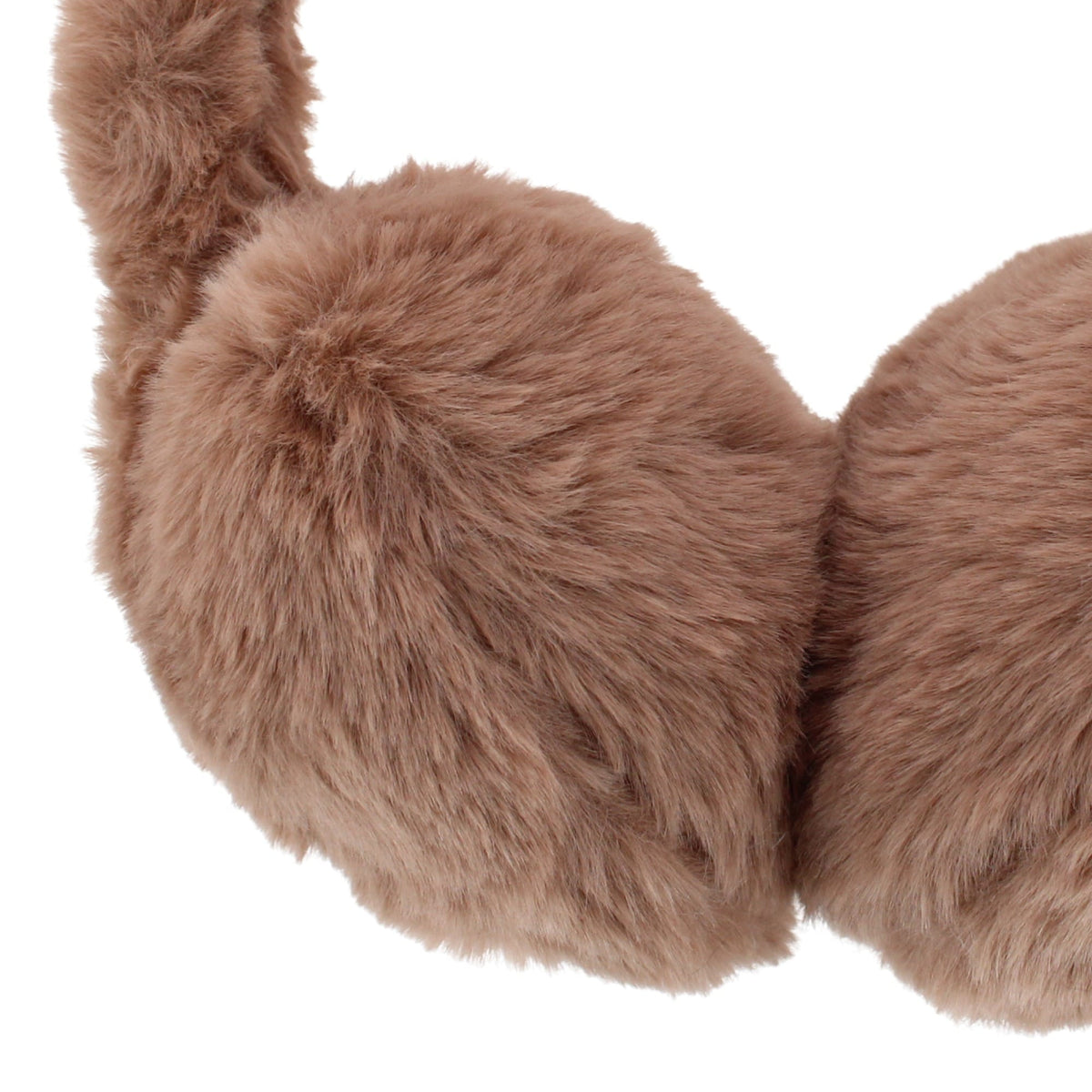 Grand Sierra Women's Faux Fur Over the Head Winter Ear Muffs - Tan