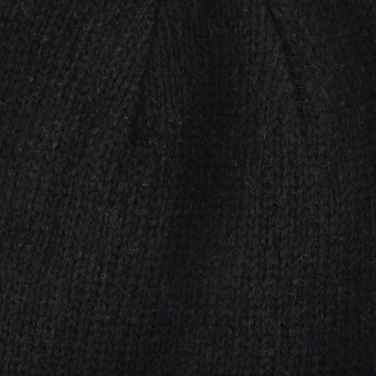 Grand Sierra Men's Ragg Wool Fleece Lined Winter Beanie Cuff Cap - Black