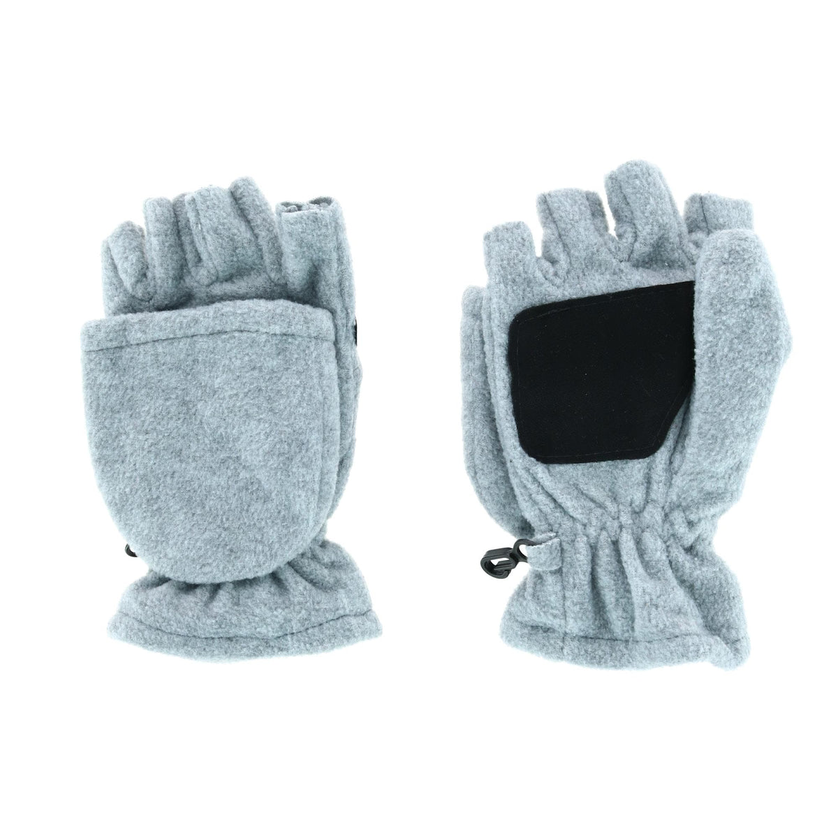 Grand Sierra Women's Microfleece Convertible Glove to Mitten - Gray
