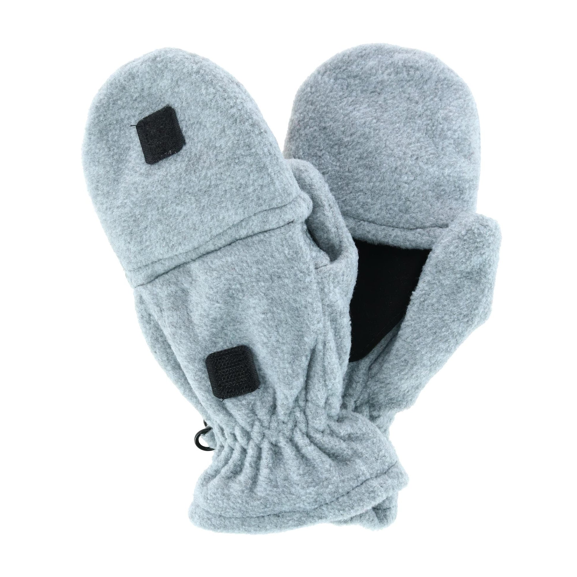 Grand Sierra Women's Microfleece Convertible Glove to Mitten - Gray