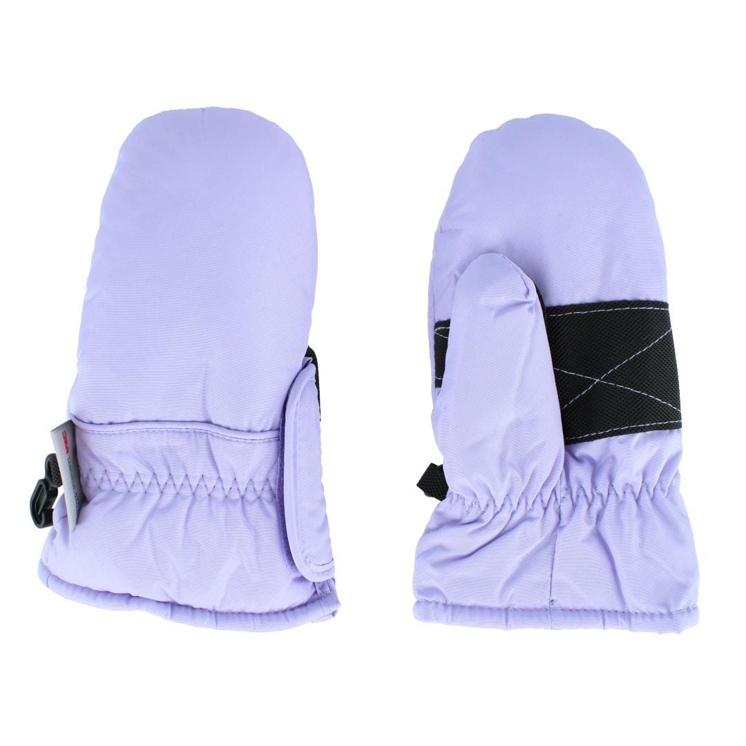 Grand Sierra Kids' Toddler (2-4) Taslon Side Entry Winter Ski Mitten - Purple