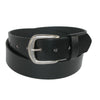 Men's Leather Bridle Belt with Hidden Stretch Elastic