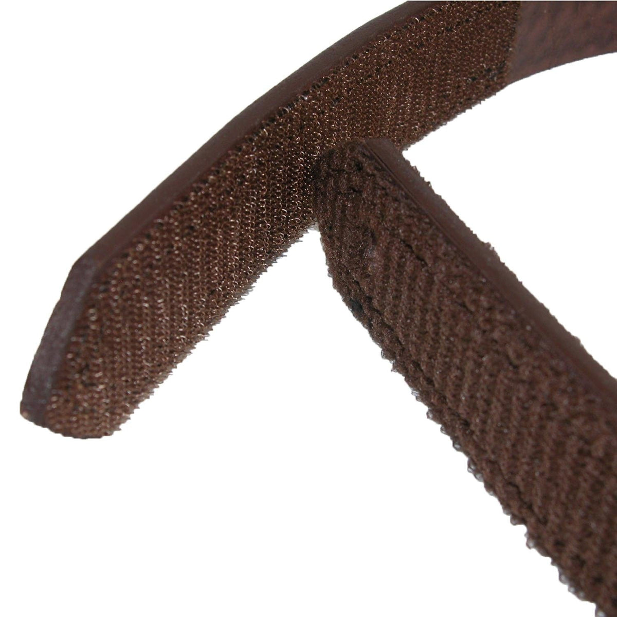 Boston Leather Men's Basketweave Mechanics Belt with Hook and Loop Closure - Black