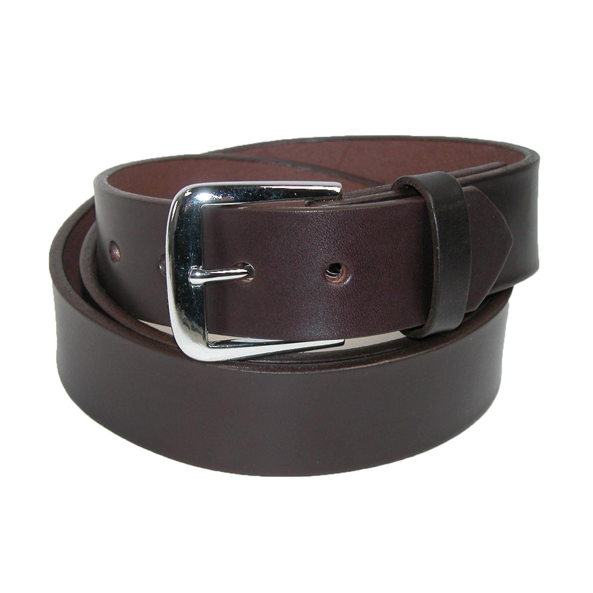 Men's Big & Tall Leather 1 1/2 Inch Bridle Belt by Boston Leather ...