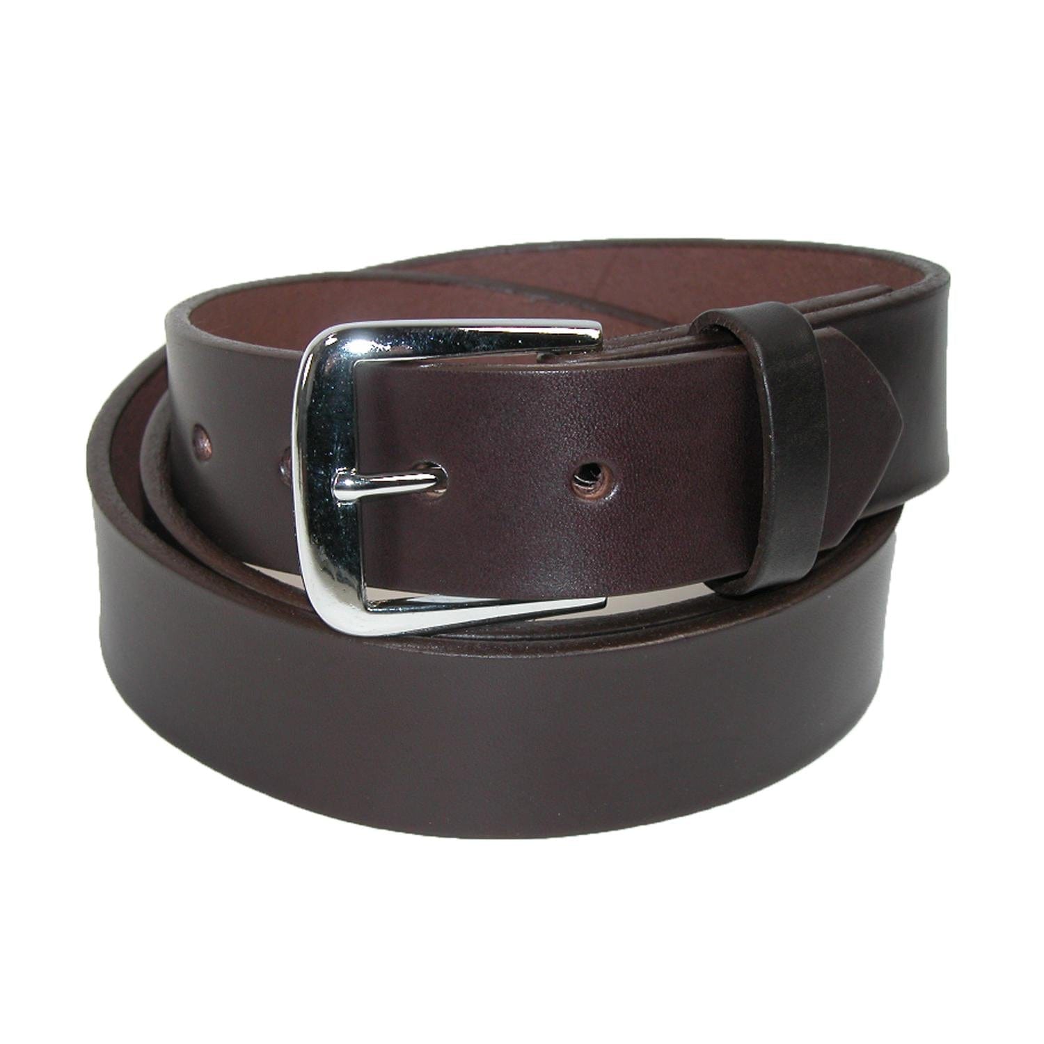 Men's Big & Tall Leather 1 1/2 Inch Bridle Belt by Boston Leather
