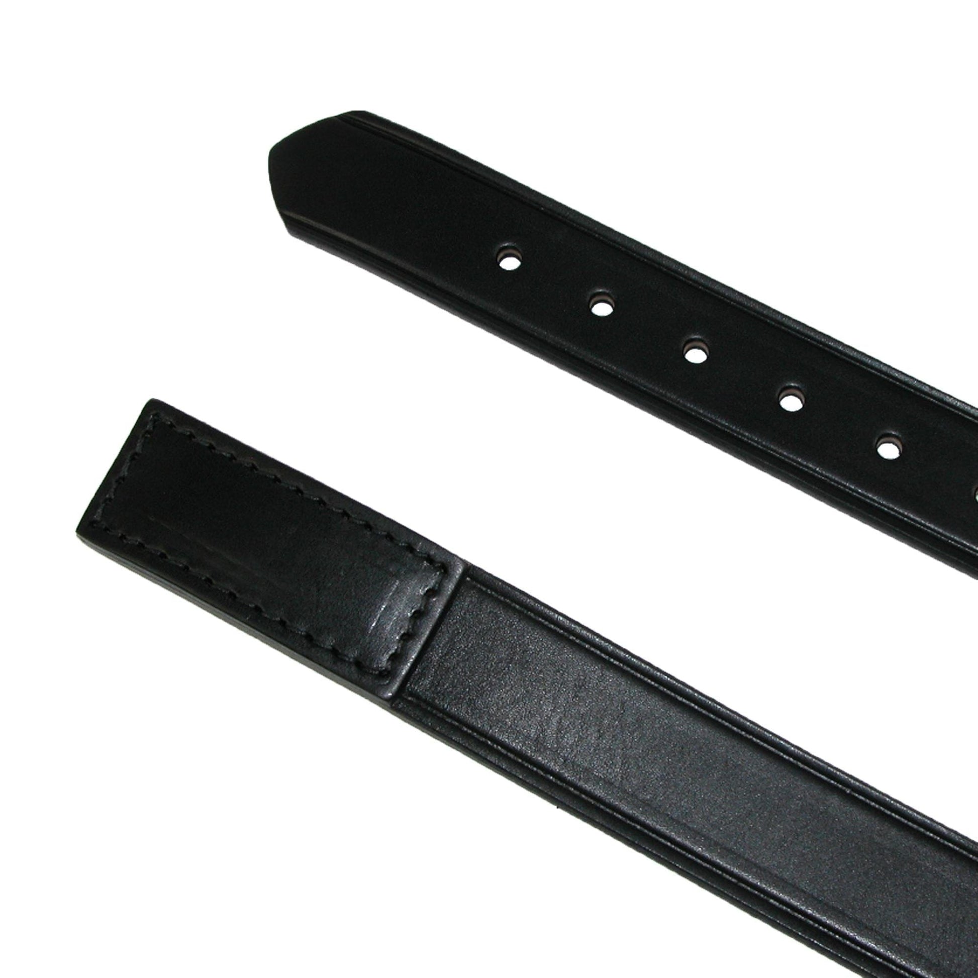 Boston Leather Men's Leather Movers & Mechanics No Scratch Work Belt - Black