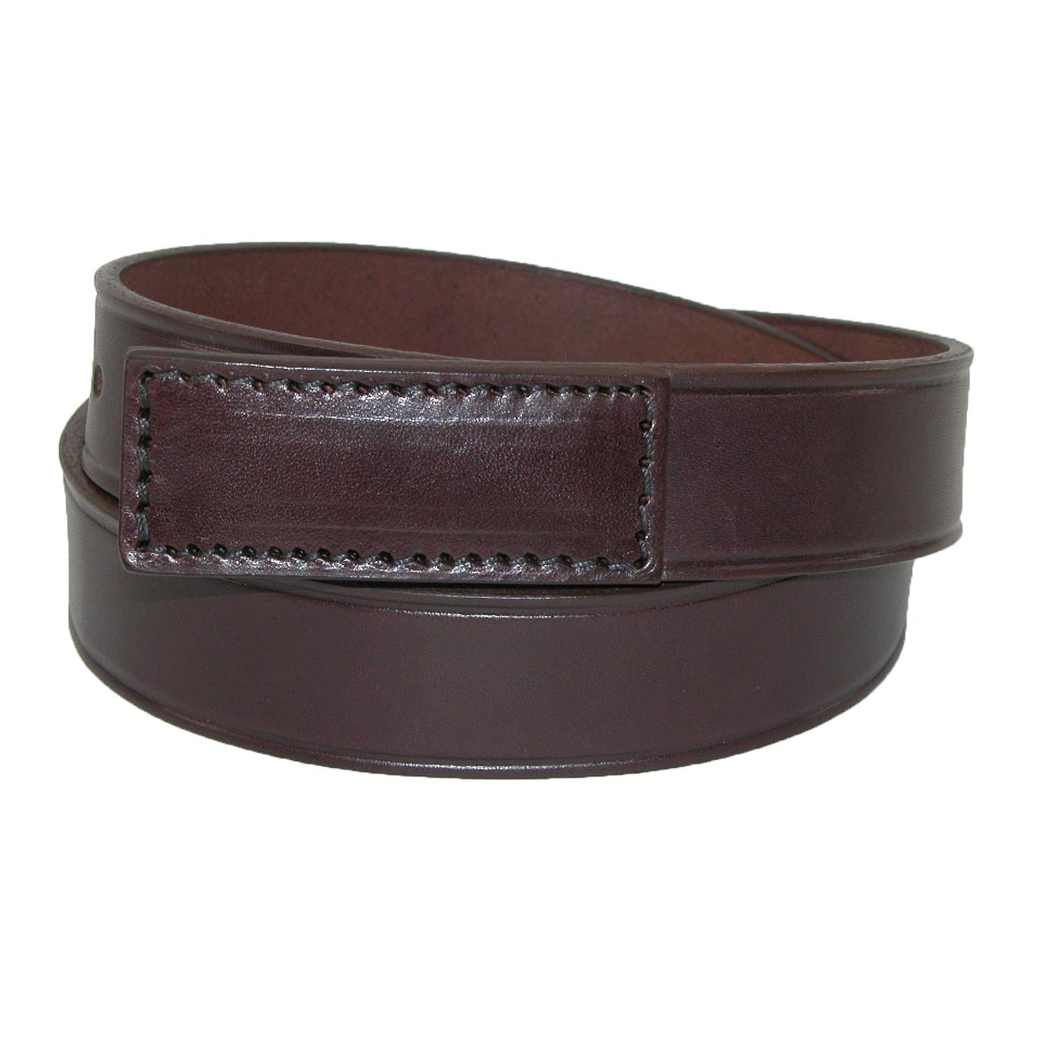 Boston Leather Men's Leather Movers & Mechanics No Scratch Work Belt - Brown