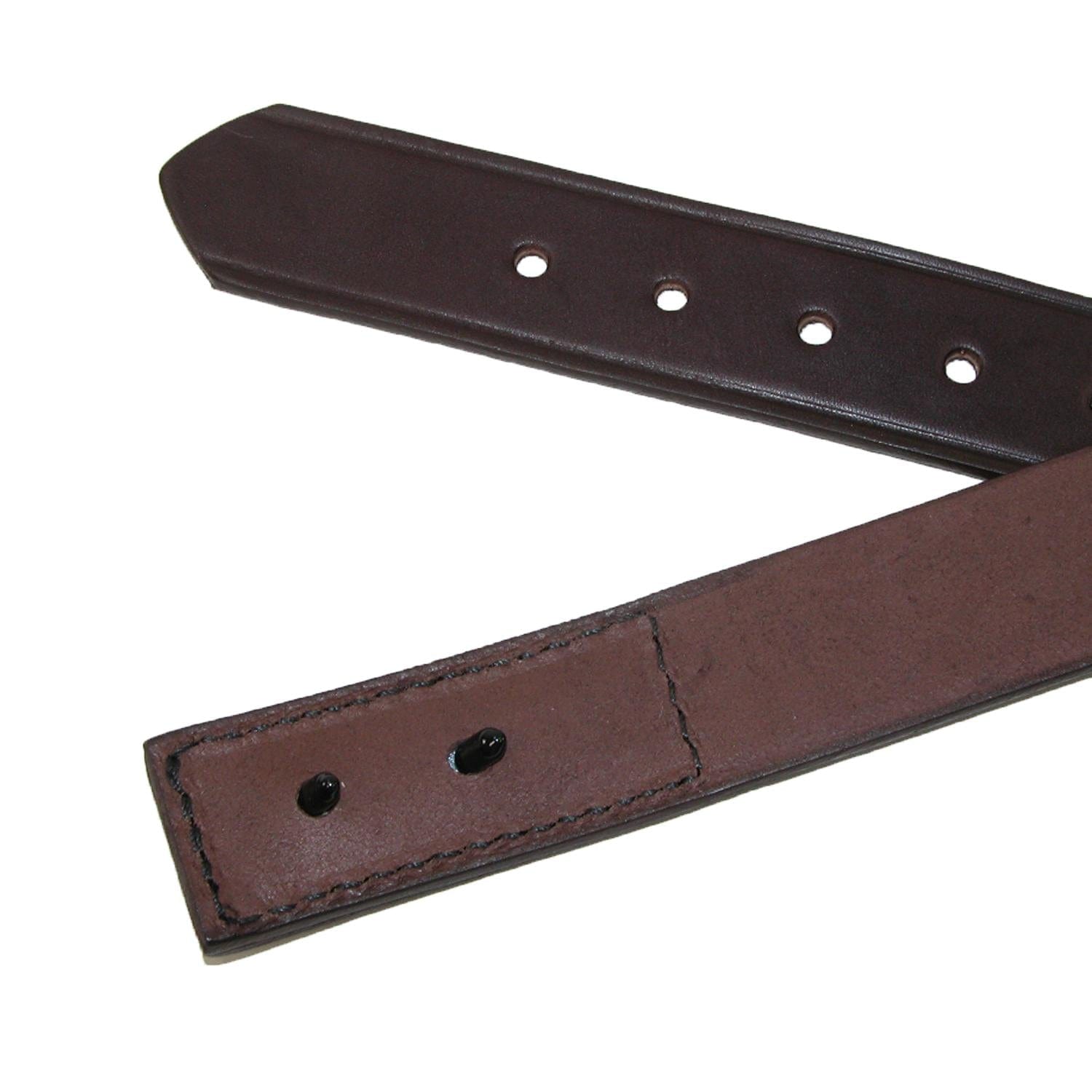 Boston Leather Men's Leather Movers & Mechanics No Scratch Work Belt - Brown
