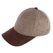 Men's Wool Blend Herringbone Baseball Cap