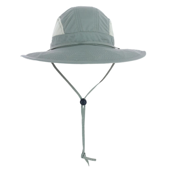 Floatable Large Brim Boonie Hat with Adjustable Chin Cord