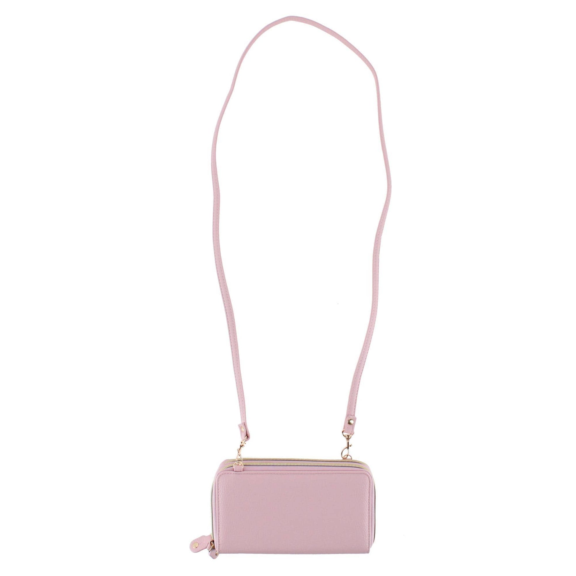 Buxton Women's Styling Premium Faux Leather Ultimate Organizer - Champange Blush